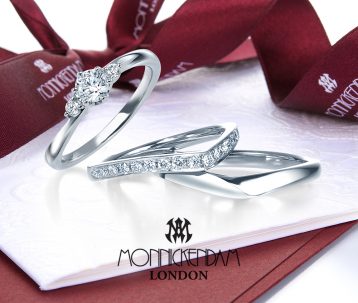 指輪ブランド「モニッケンダム」の結婚指輪イメージ写真