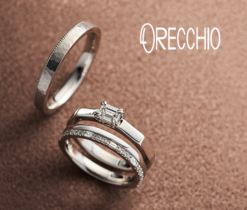ORECCHIOの婚約指輪の写真