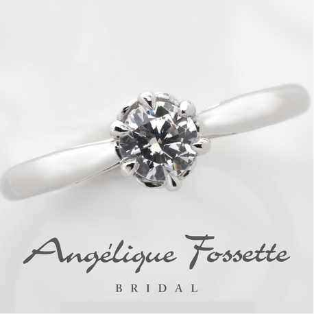 仙台のジュエリーブランド「アンジェリックフォセッテ」の婚約指輪の写真