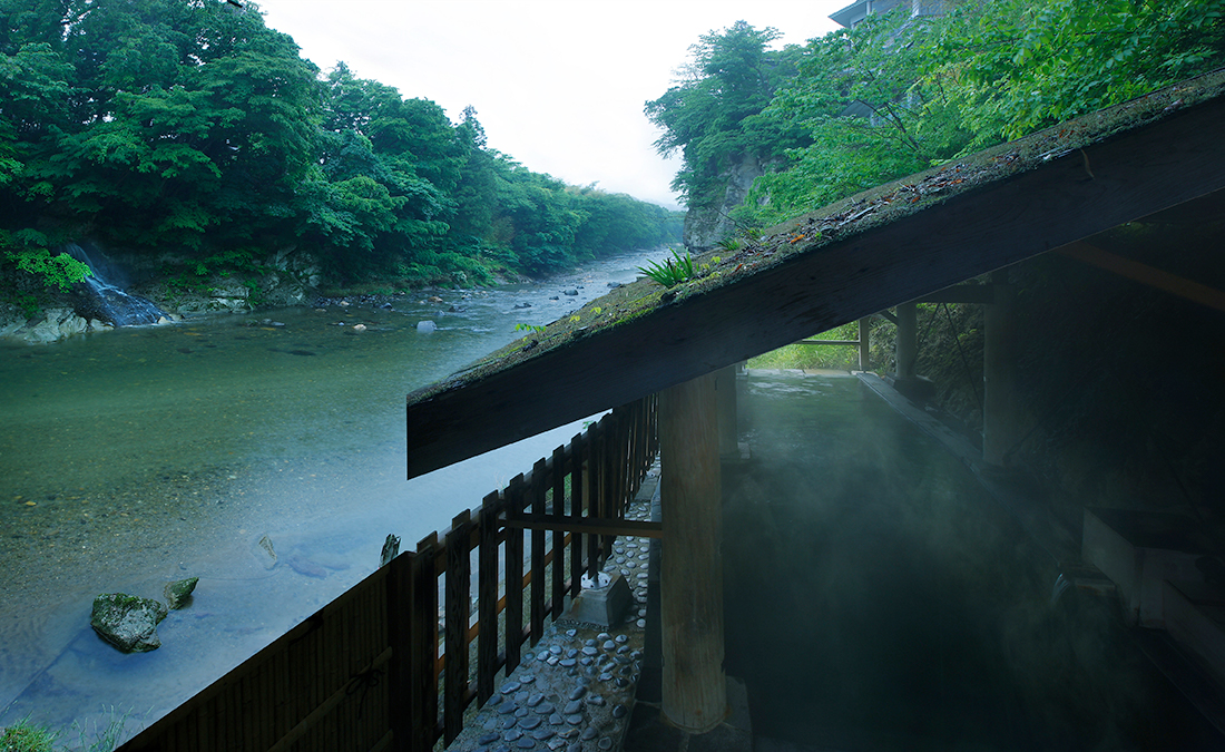 仙台の秋保温泉の写真