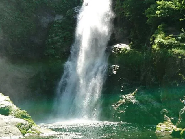 仙台の秋保大滝の写真