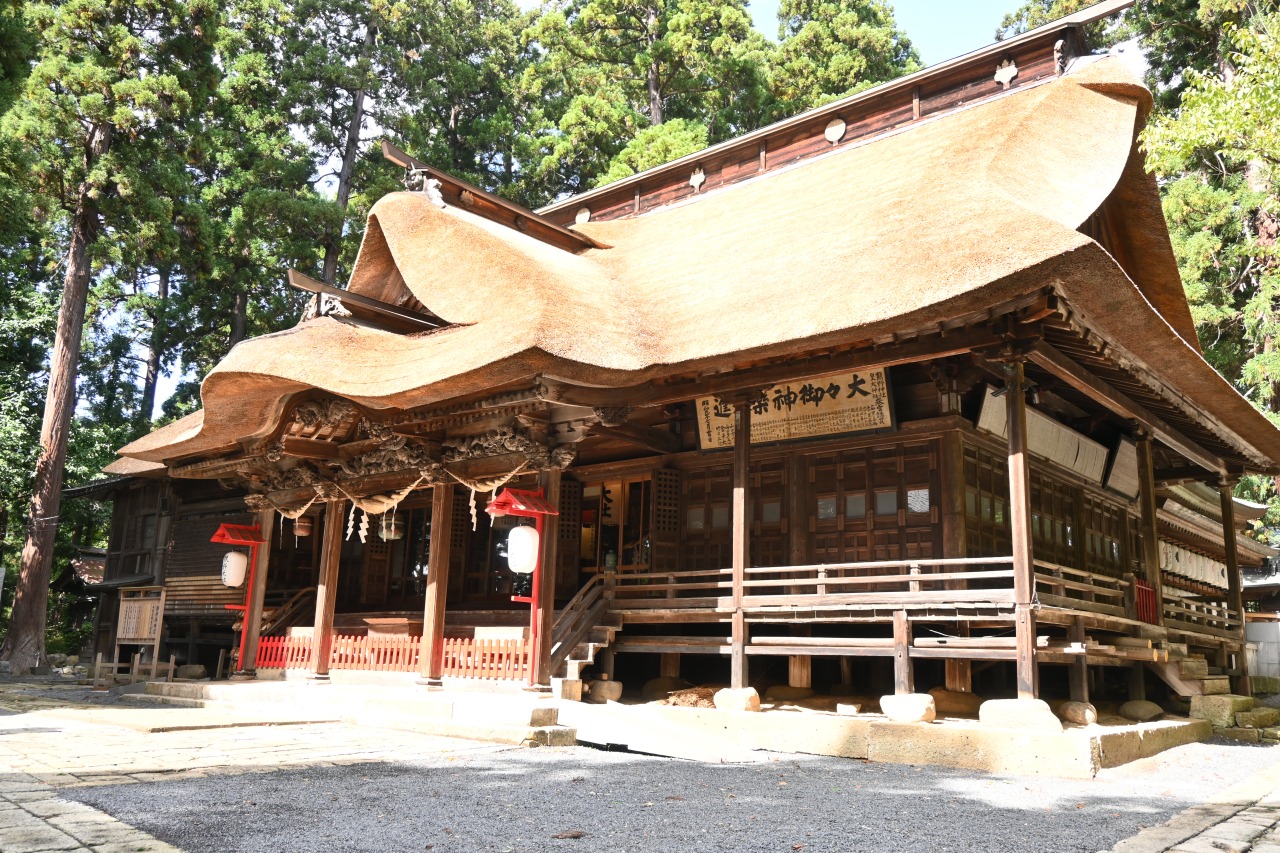 山形県の熊野大社の写真