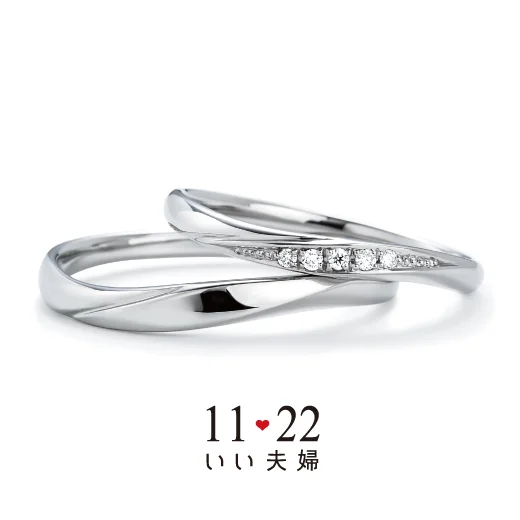 いい夫婦ブライダルの結婚指輪のイメージ写真