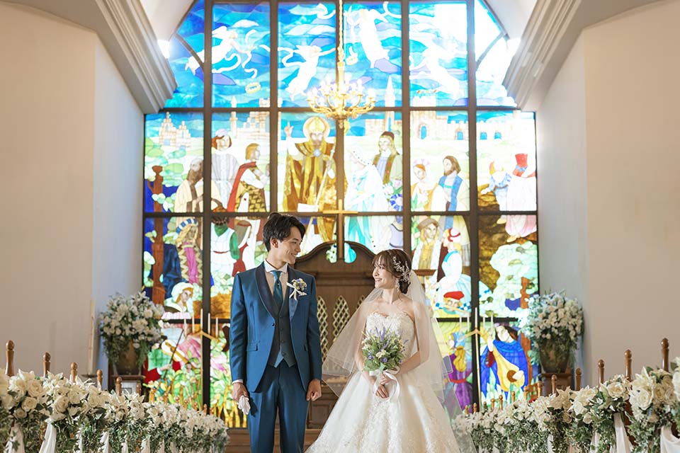 仙台ゆりが丘マリアージュ アン ヴィラの挙式の写真