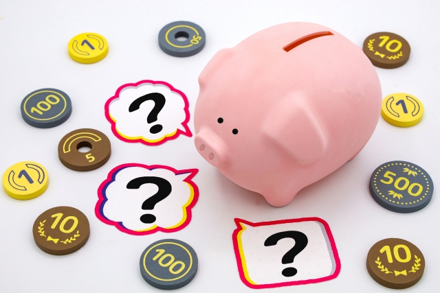 豚の貯金箱の写真